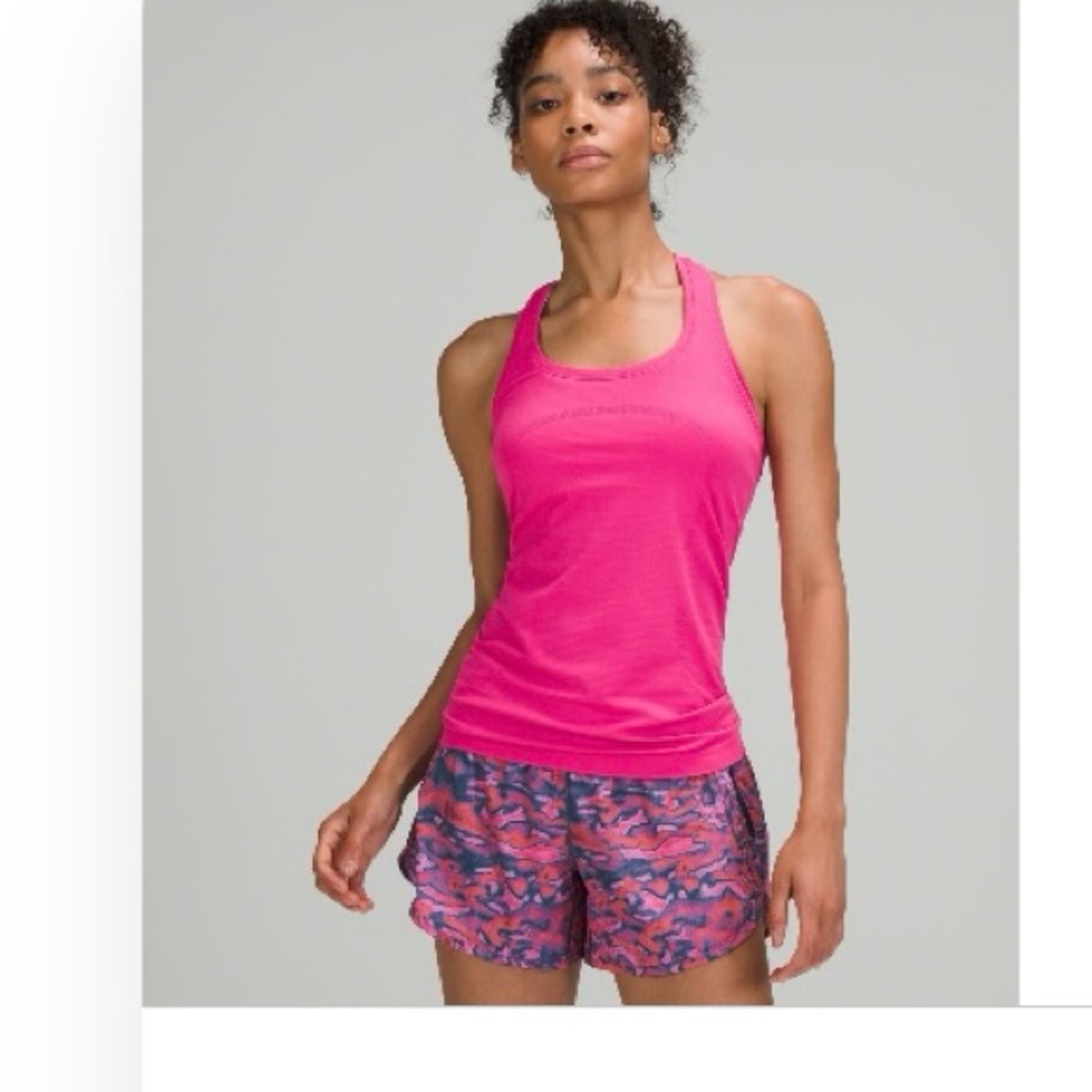 Lululemon swiftly tech tank color sonic pink size 4